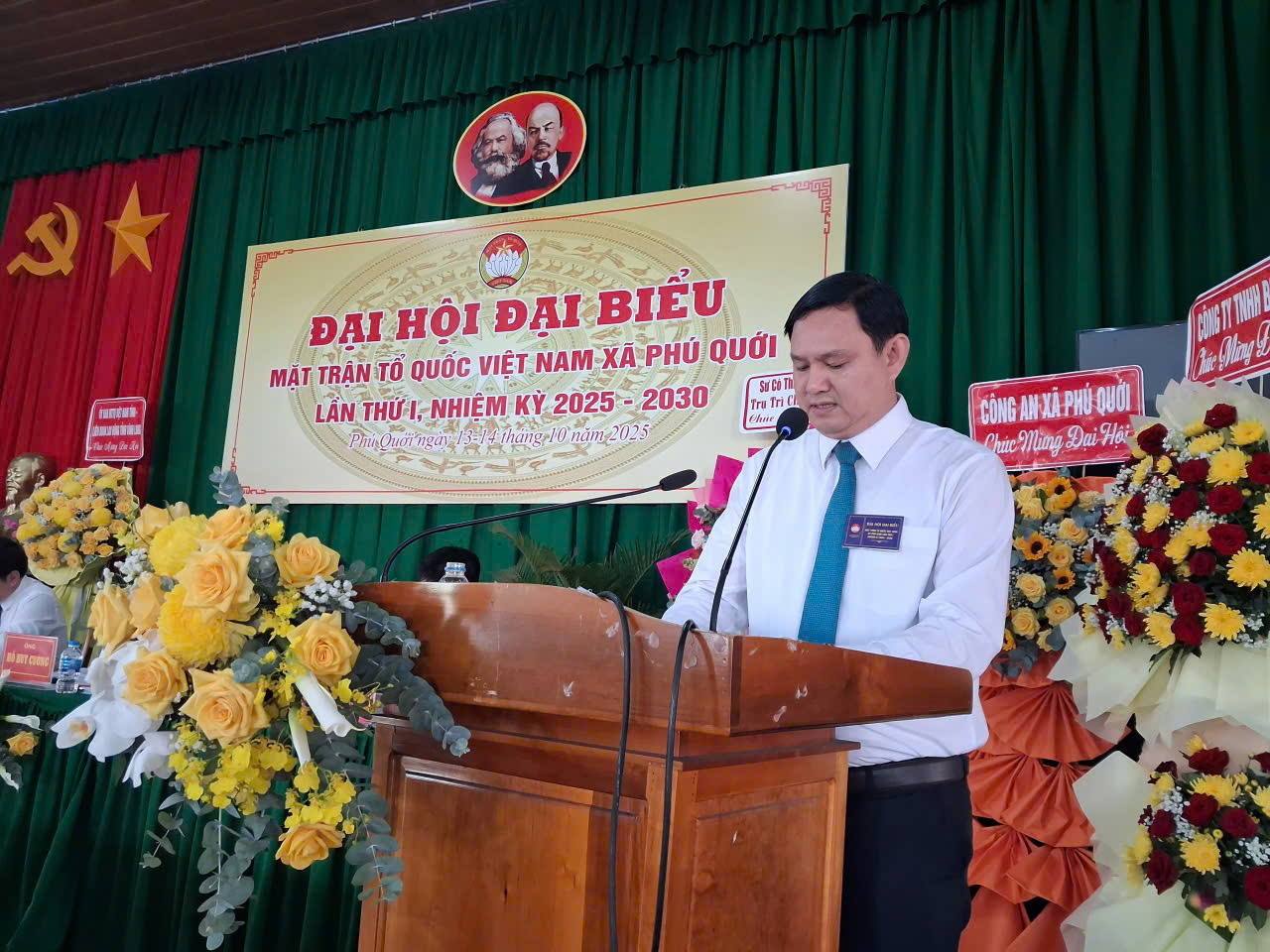 Đại hội đại biểu Ủy ban Mặt trận Tổ quốc Việt Nam xã Phú Quới