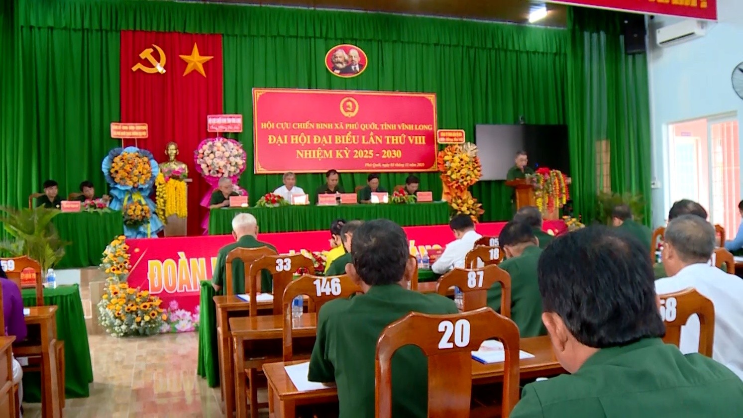 Đại hội Hội Cựu chiến binh xã Phú Quới lần thứ nhất, nhiệm kỳ 2025 – 2030